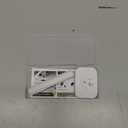 4 Pairs Replacement Ear Tips for AirPods Pro 2nd/1st Generation with Portable Storage Box & Cleaner Pen,Noise Reduction Holewith & Built-in dust Guard Screen,Silicone EarTips(White)