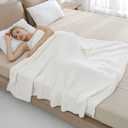 bearberry Super Soft Fluffy Throw Blanket Lightweight Cozy Warm Throw Blankets for Couch Bed Sofa All Season(Cream, 40x50)