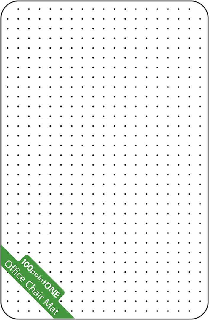 Office Chair Mat for Carpet - Clear Thick Desk Chair Mat for Carpet Plastic Floor Mats for Rolling Work and Gaming Chairs with Studs for Low Pile, Flat and No Carpeted Floors (30" X 48" Rectangular)