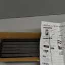 Kitsure Shoe Rack - Non-Woven Shoe Rack Shelf, Shoe Organizer for Closet, Entryway, Garage & Corridor, Stackable Shoe Shelves, X-Large, Black (27.5" Wide - 4 Tier)