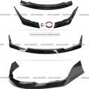 Front Lip Compatible with Toyota GR Supra A90 A91 2020-2026, AG Style Bumper Air Dam Lower Chin Spoiler Splitter, Protection Body (Carbon Fiber Pattern)