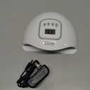 JODSONE U V LED Nail Lamp, Nail Dryer for Gel Polish, Led Light with Automatic Sensor & 4 Timers (Milky White)