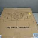 Sisal Dart Board Cabinet Sets, Wooden Dartboard with Scoreboard for Adults