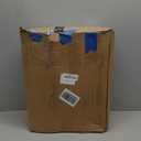 Car Garage Door Insulation Kit Fits 16x7FT, Magnetic Thermal Insulated Door Curtains for Winter with Clear Window, Garage Door Cover Blanket Panels Screen for 2 Car Garages (Black)