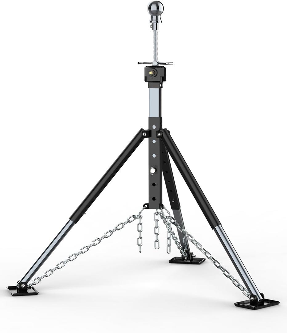 RV Gooseneck 5th Wheel Tripod Stabilizer
