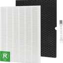 116130 Filter H Replacement for Winix 5500-2 Air Purifier and Models AM80-2, Includes 1 Pack Ture Filters and 1 Pack Activated Carbon Pre-filters (1 Sets)