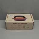 Dutch Oven for Bread Baking 9x6 Inch - 2.5QT Bread Pans for Homemade Bread Cast Iron Bread Pan Dutch Oven Loaf Pan with Lid and Loop Handles for Homemade Breadmaking, Red