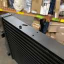 Intercooler Charge Air Cooler Compatible with 1994-2002 Dodge Ram 2500 5.9L 6-Cylinder Diesel Aluminum Black 52028724AB 52028724AC