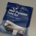 Yofidra Sink Soap Dispenser Extension Kit: Under Sink Dish Soap Dispenser with 47" Tube Hose and Check Valve for Prevent Backflow Countertop Kitchen Sink Accessories (47" (Pack of 1), White)