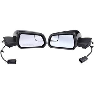 ApplianPar Driver and Passenger Side Power Door Mirrors Assembly for Ford Mustang 2015-2023 Left Right Pair