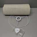 Beige Linen Tall Drum Lampshade, 10" Top x 10" Bottom x 13" High Lamp Shade, Lamp Shade Replacement for Table and Floor Lamps, Pendant Light, Handcrafted Lampshade, Easy Assembly