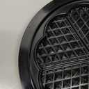 Mueller Heart 5 Waffle Maker, Waffle Iron, Adjustable Browning Control & Nonstick, Cool Touch Handle, Easy to Clean, Small Kitchen Appliances