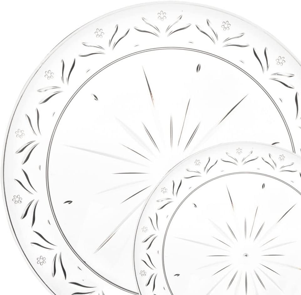 10 oz Clear Party Bowls - Disposable Plastic Bowls, Bulk Case of 240 - Catering, Parties, Restaurant & Food Service