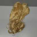 Topcosplay Mens Wigs 80s Mullet Wig Blonde Long Curly Halloween Costumes Wig (Blonde)