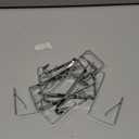 10Pcs Over The Door Metal Z Hooks for Hanging Clothes, Towels, Coats and More (8mm)