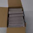 Inbagi 8 Pcs Small Velvet Jewelry Storage Tray Stackable Drawers Organizer 8.3 x 4.7 x 1 Inches (Gray)