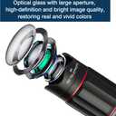 40X Monocular-Telescope Smartphone Monoculars for Adults High Definition for Music Concert,Wildlife Bird Watching Travel Camping Hiking