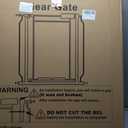 Clear Acrylic Extra Wide Baby Gate and Dog Gate, 57.5-65.7 in Wide