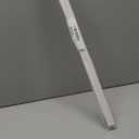 Ez-Flo 15198 Adjustable Plastic 24-Inchs Towel Bar White Plastic