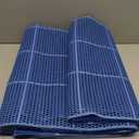 Drainage Pool Flooring Mats PVC Splash Matting Non Slip Swimming Pool Mat Mesh Hollow Door Mat Roll for Outdoor Indoor Garage Restaurant Sauna SPA Heavy Duty Commercial Anti Slip Floor Mat (3*10 ft), 35.4" x 118"