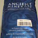 Ancient Minerals Magnesium Bath Flakes, Epsom Salt Alternative, 8lb, Best Before: 09/2030