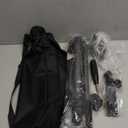 CAMBOFOTO 74"-Camera-Tripod, Professional Aluminum Tripod/Leg Stand Mirrorless Camera/DSLR/Cell Phone/Camcorder/GoPro, with Phone Holder and Travel Bag (Gunmetal Gray) Weight 2.8 lbs Load 8.8 lbs