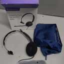 Rownfusny USB Headset with Microphone for PC, Computer Headset with Microphone Noise Canceling Mic for Laptop Call Center Wired Headset with Mic for Work Zoom Skype Teams from Office Home (Black)