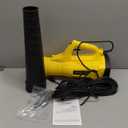 Leaf Blower, 3000W High Power Turbine Handheld Electric Leaf Blower, with 82 feet Extra Long Power Cord, 6-Gear Wind Speed Regulation, for Lawn Care, Yard, Garage, Patio, Blowing Leaves and Snow