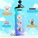 10 x 225 Pcs Small Christian Stickers for Water Bottles, Holographic Vinyl Biblical Christian Stickers for Prayer Board Journaling Laptop, Bible Study Religious Gifts for Kids, Girls, Women (Bible225)