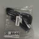 3 Prong AC Laptop Power Cord 15 Feet, NEMA 5-15P to C5 (Mickey Mouse) 10A 125V 18AWG, IEC-60320 IEC320 C5 to NEMA 5-15P, Laptop Power Brick Cord- ETL Listed