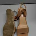 DREAM PAIRS Womens Open Toe Espadrilles Dressy Platform Sandals Slip on Elastic Ankle Strap Wedges Sandals, 9.5