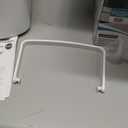 Antarctic Star Countertop Ice Maker Portable Ice Machine with Handle,Self-Cleaning Ice Makers, 26Lbs/24H, 9 Ice Cubes Ready in 6 Mins for Home Kitchen Bar Party (White)