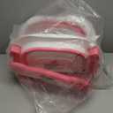 TPN Collapsible Baby Bathtub, Baby Bath Tub with Soft Cushion & Real-Time Thermometer, Baby Bathtub Infant to Toddler Tub (0-36 Months), Portable Newborn Travel Bath Tub (Pink)