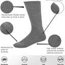 Women Cotton Crew Socks Soft Comfortable Thin And Breathable on Top Durable Double Layer Cushioned Reinforced Sole.