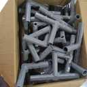 Fshibila 74" 50" Large Baby Playpen, Baby Playard for Babies and Toddlers, Baby Fence Play Pens for Indoor & Outdoor, Sturdy Safety Play Yard with Soft Breathable Mesh, Anti-Fall, Grey