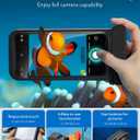 ESR Waterproof Phone Pouch for iPhone 15 Pro Max /14 Pro Max, Underwater Touch Sensitivity, IPX8 Floating Waterproof Cellphone Case with Lanyard, Dry Bag for Snorkeling, Black