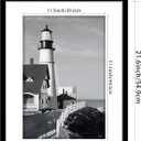 Picrit 17x22 Picture Frame 3 Pack, Black Poster Frame, Display Poster 12 x 18 with Mat or 17 x 22 without Mat for Horizontal or Vertical Wall Mounting