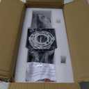 Crystal Wall Sconce,Indoor Modern Sconces Wall Lighting, Matte Black Wall Sconces for Bathroom,Bedroom,Living Room,Hallway