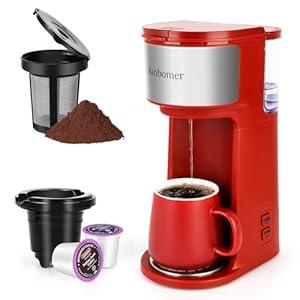 K Cup Coffee Maker. Pod Coffee Machine 14 OzGround Coffee Maker 
