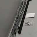 8FT Stair Railings Indoor, Black Iron Railings for Stairs, Industrial Handrail Wall Mounted, Hand Railing for Stairs Indoor 500lbs Load Capacity, Sturdy Stair Railing for Loft Porch Deck, 3 Sections