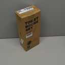 Holaloha Toilet Brush, 3 Pack Toilet Brush and Holder Set Bathroom Accessories, Toilet Bowl Brush and Holder with 3 Crevice Brush for Bathroom, Toilet Scrubber Brush (White)