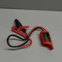 Jumper Cable Clamps Compatible with Mil.waukee 12V Battery, Silicone wire 2FT 8AWG Cable,12V Battery Jumper Starter for Cars Light Trucks Car Jump Starting Using Tool