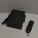 Moukey Amplifier Home Audio, 2.0 Channel Stereo Receivers with Bluetooth 5.3, Full Function Remote, FM, RCA, USB, 2 Mic in, 300W Peak Power, for Karaoke, Garage, Home Theater, MAMP3