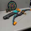 JOYIN Kids Bow and Arrow Set, LED Light Up Archery Toy Set with 7 Suction Cup Arrows, Target & Arrow Case, Indoor and Outdoor Hunting Play Gift Toys for Kids, Boys & Girls Ages 6-12