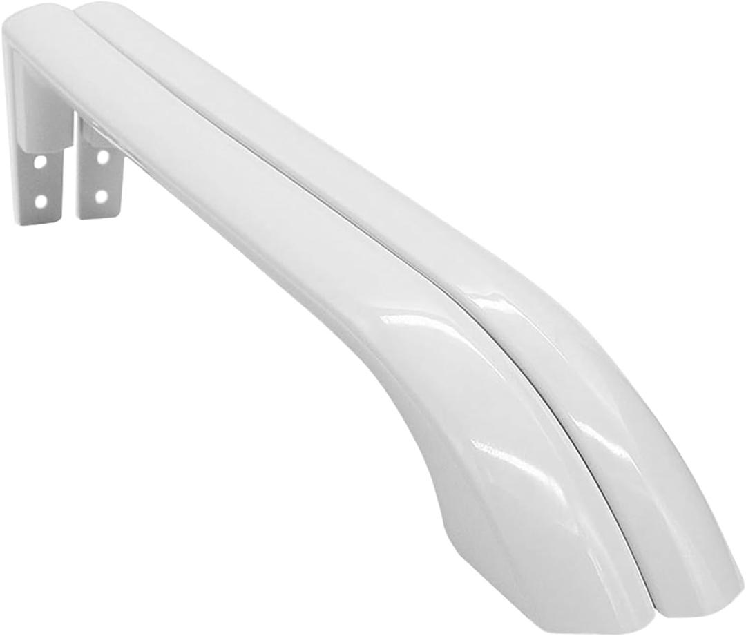 AMI PARTS 5304486359 Refrigerator Door Handle-Replaces 5304506469 5304504507 242059501 242059504 (2 Pack) (White)