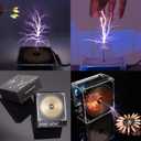 Music Tesla Coil Arc Plasma Coil Desktop Toy Divvlur Science Education kit Model TS10-001