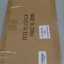 JUIOETURPine Wood Decorative Tray with Handle Rectangular Wooden Serving Tray for Breakfast in Bed,Coffee Table,Dining Table,or Kitchen - Perfect for Living Room,Bedroom,and Entryway Decor (Brown)