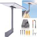 Gen 3 Mount for Starlink, Rustproof & Weatherproof Adjustable Wall/Roof/Pole Mounting Kit, Compatible with Starlink Standard V3 / 4 / 4X Antenna, Grey (Gray)
