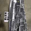 12 inches Full Size Bed Frame with Minimalist headboard,Metal Platform Base with Strong Metal Slats,Mattress Foundation for Under Bed Storage,Easy Assembly,Black