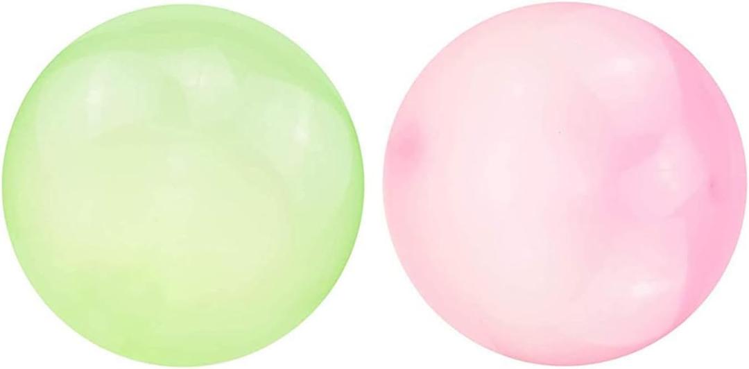 2 pcs Bubble Ball for Adults 27inch Inflatable Water Bubble Ball Balloon Beach Ball Garden Ball for Outdoor Indoor